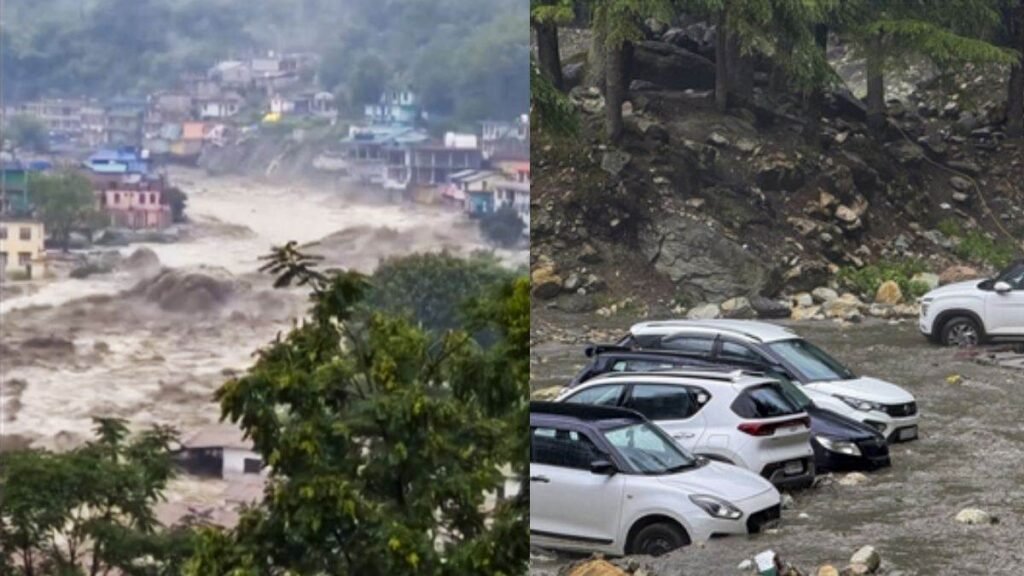 हिमाचल प्रदेश में बादल फटने