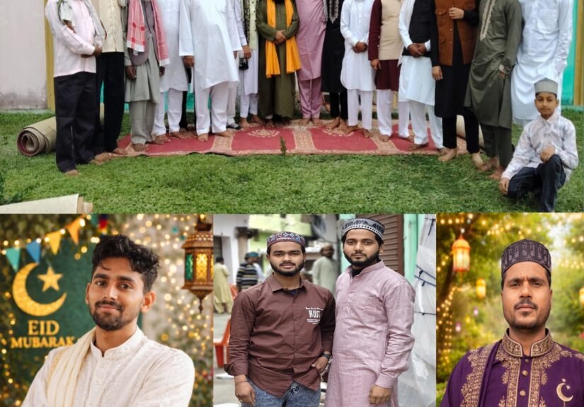 बगरैन में ईद-उल-फितर की नमाज अमन व सुकून के साथ अदा