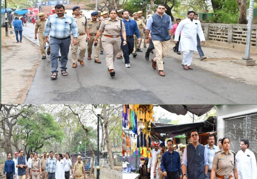 ईद-उल-फितर को लेकर काबुलपुरा व शेखूपुर ईदगाह का निरीक्षण, DM व SSP ने लिया जायजा