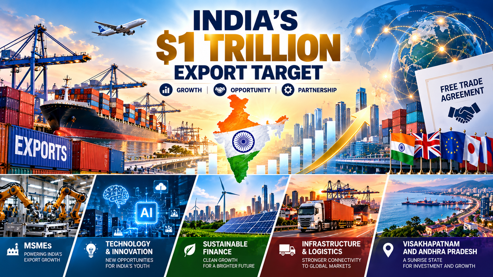 India’s $1 Trillion Export Vision